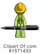 Green Design Mascot Clipart #1571433 by Leo Blanchette