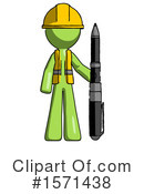 Green Design Mascot Clipart #1571438 by Leo Blanchette