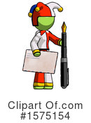 Green Design Mascot Clipart #1575154 by Leo Blanchette