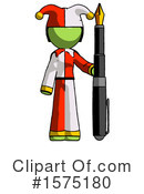 Green Design Mascot Clipart #1575180 by Leo Blanchette