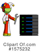 Green Design Mascot Clipart #1575232 by Leo Blanchette