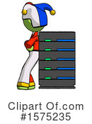 Green Design Mascot Clipart #1575235 by Leo Blanchette