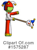 Green Design Mascot Clipart #1575287 by Leo Blanchette