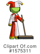 Green Design Mascot Clipart #1575311 by Leo Blanchette