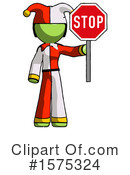 Green Design Mascot Clipart #1575324 by Leo Blanchette