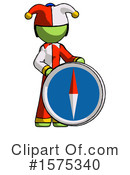 Green Design Mascot Clipart #1575340 by Leo Blanchette