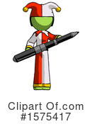Green Design Mascot Clipart #1575417 by Leo Blanchette