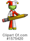 Green Design Mascot Clipart #1575420 by Leo Blanchette