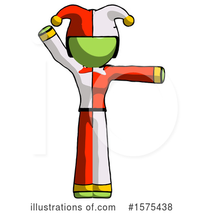 Royalty-Free (RF) Green Design Mascot Clipart Illustration by Leo Blanchette - Stock Sample #1575438