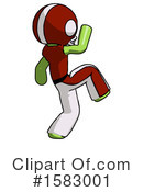 Green Design Mascot Clipart #1583001 by Leo Blanchette