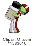 Green Design Mascot Clipart #1583016 by Leo Blanchette