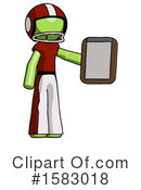 Green Design Mascot Clipart #1583018 by Leo Blanchette