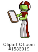Green Design Mascot Clipart #1583019 by Leo Blanchette