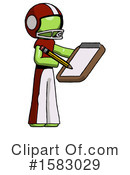 Green Design Mascot Clipart #1583029 by Leo Blanchette