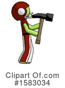 Green Design Mascot Clipart #1583034 by Leo Blanchette