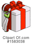Green Design Mascot Clipart #1583038 by Leo Blanchette