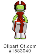 Green Design Mascot Clipart #1583040 by Leo Blanchette