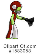 Green Design Mascot Clipart #1583058 by Leo Blanchette