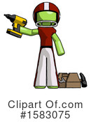 Green Design Mascot Clipart #1583075 by Leo Blanchette