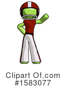 Green Design Mascot Clipart #1583077 by Leo Blanchette