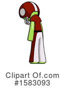 Green Design Mascot Clipart #1583093 by Leo Blanchette