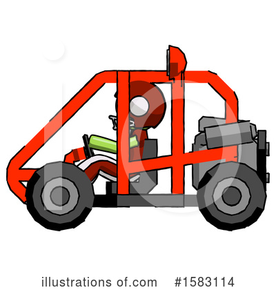 Royalty-Free (RF) Green Design Mascot Clipart Illustration by Leo Blanchette - Stock Sample #1583114