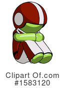 Green Design Mascot Clipart #1583120 by Leo Blanchette