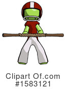 Green Design Mascot Clipart #1583121 by Leo Blanchette