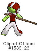 Green Design Mascot Clipart #1583123 by Leo Blanchette