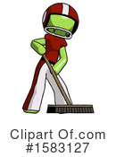 Green Design Mascot Clipart #1583127 by Leo Blanchette