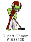 Green Design Mascot Clipart #1583128 by Leo Blanchette