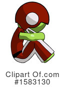 Green Design Mascot Clipart #1583130 by Leo Blanchette