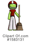 Green Design Mascot Clipart #1583131 by Leo Blanchette