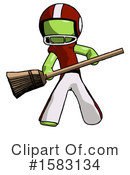 Green Design Mascot Clipart #1583134 by Leo Blanchette