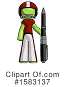 Green Design Mascot Clipart #1583137 by Leo Blanchette