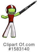 Green Design Mascot Clipart #1583140 by Leo Blanchette