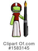 Green Design Mascot Clipart #1583145 by Leo Blanchette