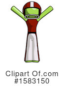 Green Design Mascot Clipart #1583150 by Leo Blanchette