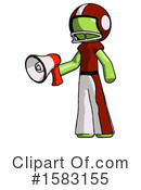 Green Design Mascot Clipart #1583155 by Leo Blanchette