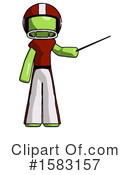 Green Design Mascot Clipart #1583157 by Leo Blanchette
