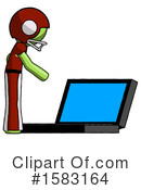 Green Design Mascot Clipart #1583164 by Leo Blanchette