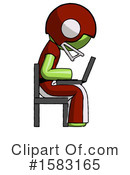 Green Design Mascot Clipart #1583165 by Leo Blanchette