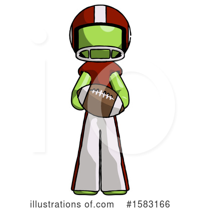 Royalty-Free (RF) Green Design Mascot Clipart Illustration by Leo Blanchette - Stock Sample #1583166