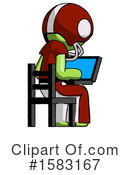 Green Design Mascot Clipart #1583167 by Leo Blanchette