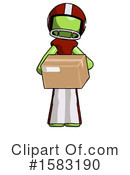 Green Design Mascot Clipart #1583190 by Leo Blanchette