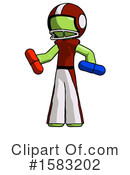 Green Design Mascot Clipart #1583202 by Leo Blanchette