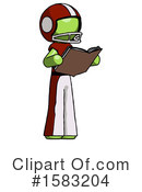 Green Design Mascot Clipart #1583204 by Leo Blanchette