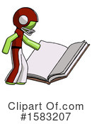 Green Design Mascot Clipart #1583207 by Leo Blanchette