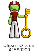 Green Design Mascot Clipart #1583209 by Leo Blanchette