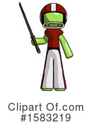 Green Design Mascot Clipart #1583219 by Leo Blanchette